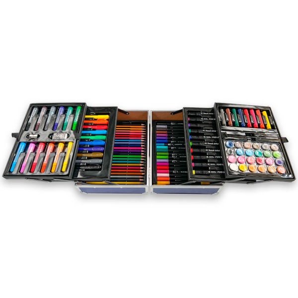 Set De Arte Grafitos Metálico De 133 Piezas - Imagen 4