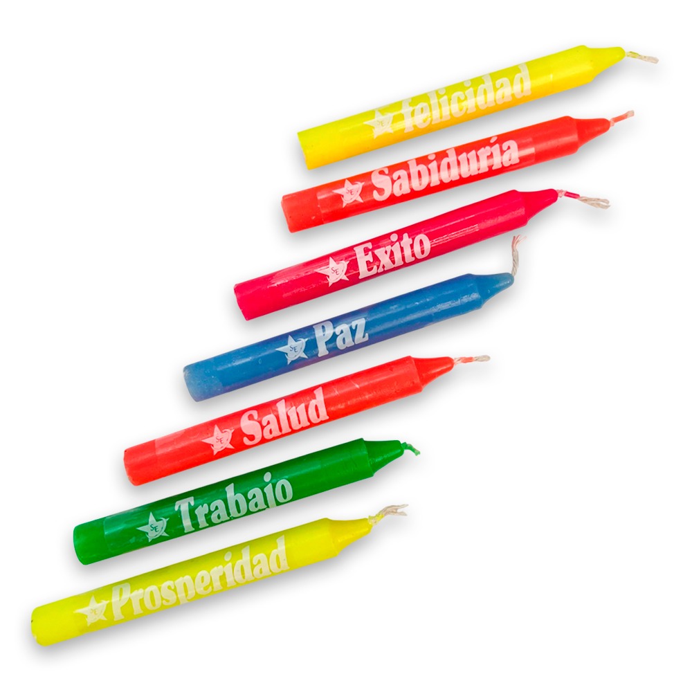 Caja De Velas Personalizadas x7 Unidades - Imagen 2