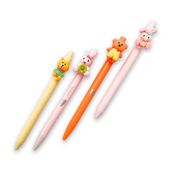 Bolígrafo Gel Kawaii Motivos Con Dije - Imagen 4