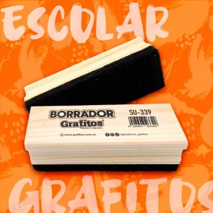 Borrador De Madera Grande Grafitos
