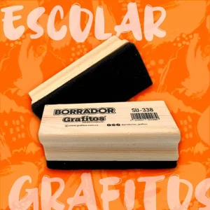Borrador De Madera Mediano Grafitos