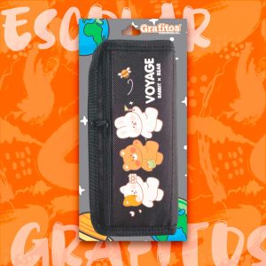 Cartuchera Kawaii Grafitos Osos