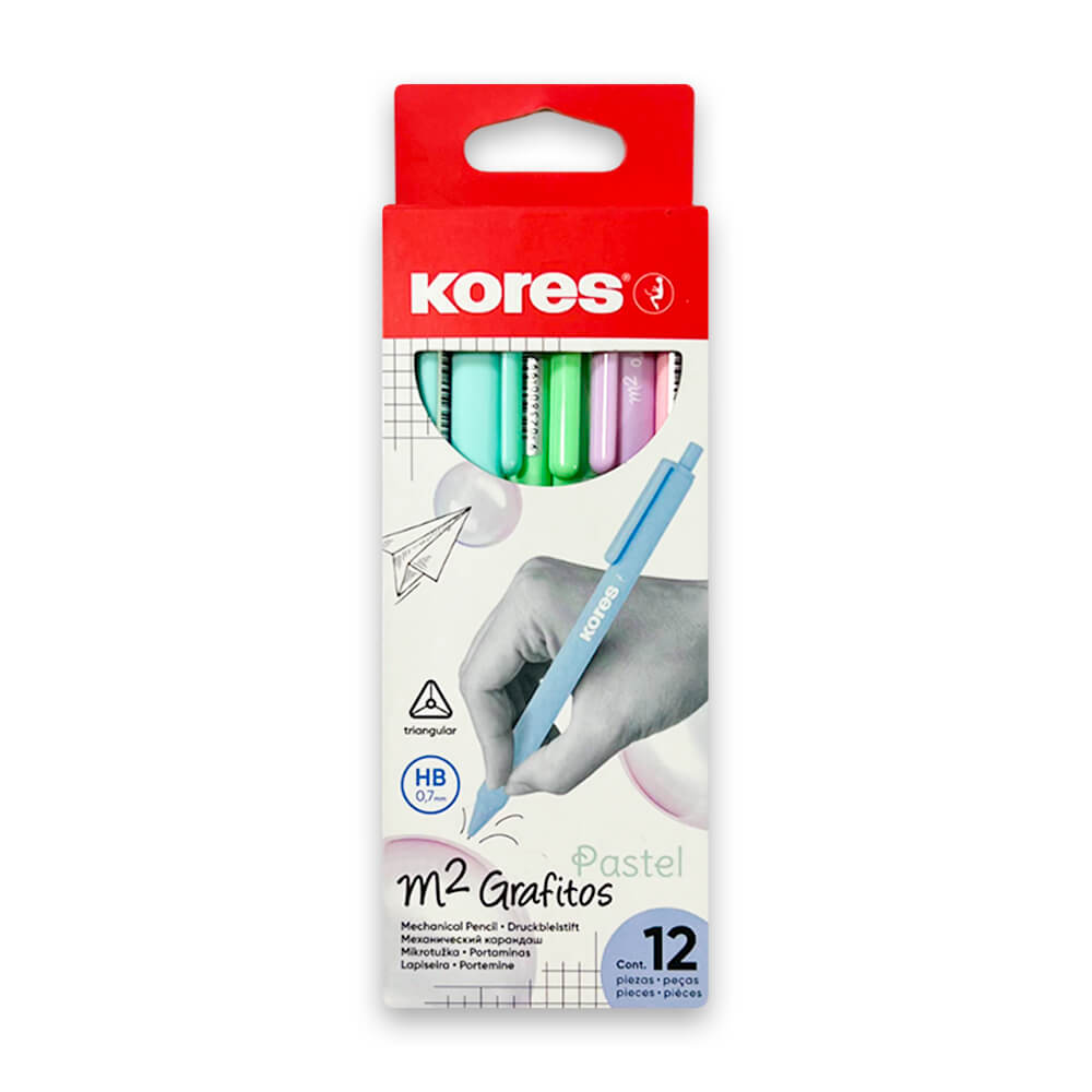 Portaminas KORES M2 Grafitos Pastel