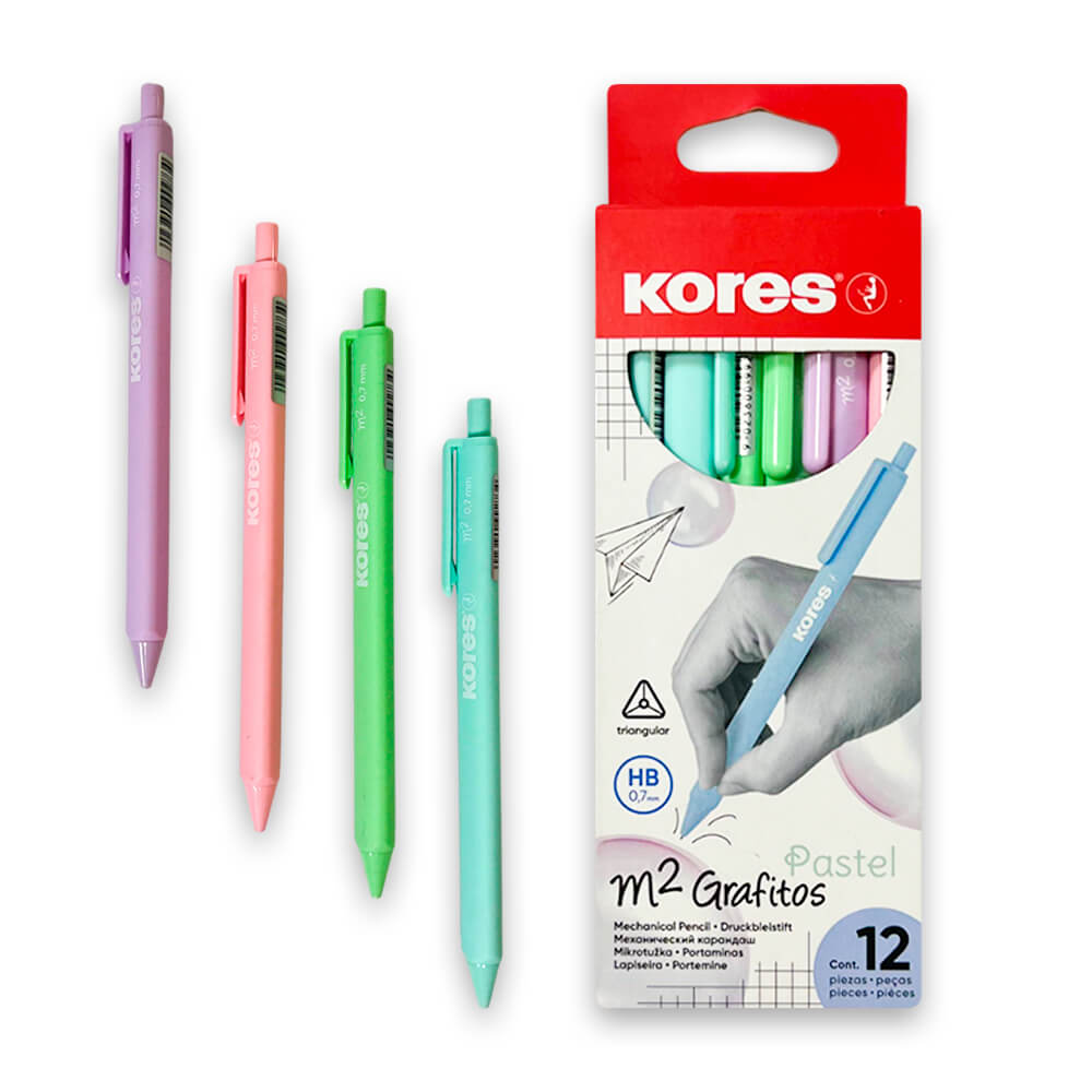 Portaminas KORES M2 Grafitos Pastel