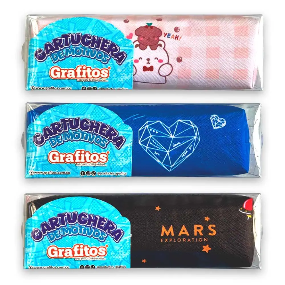 Cartuchera de Diseños Kawaii Surtidos - Imagen 6