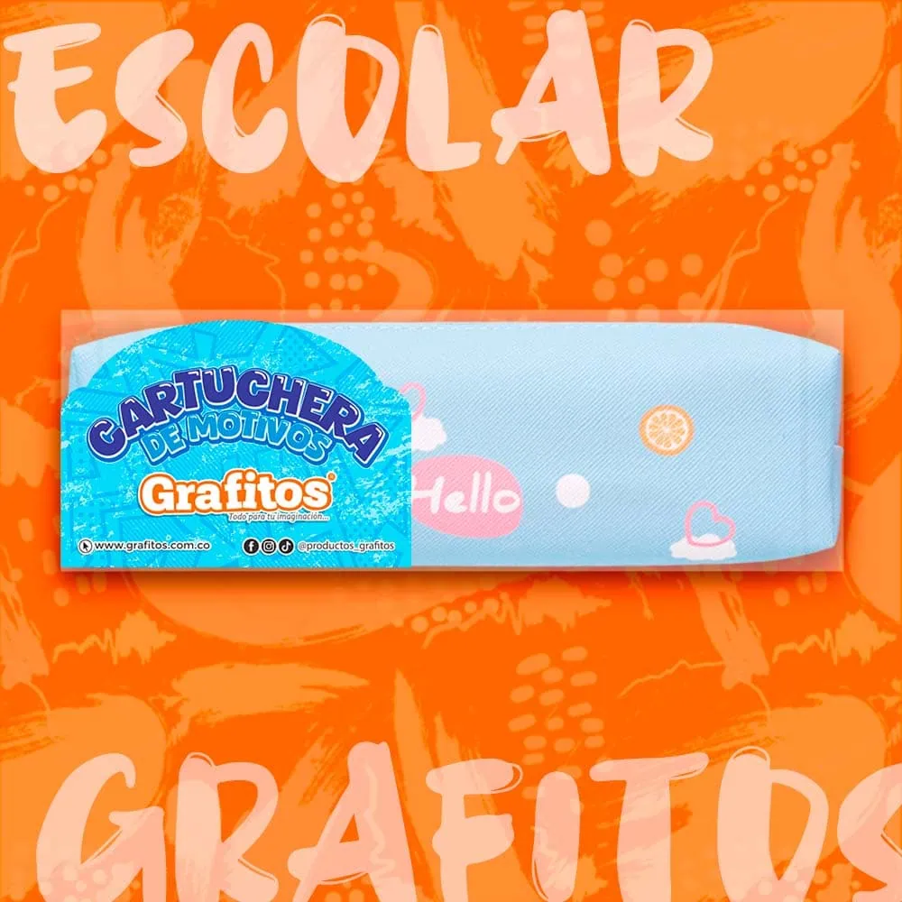 Cartuchera de Diseños Kawaii Surtidos