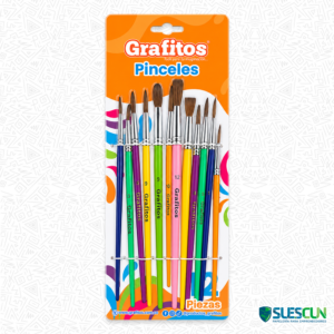 Set Pinceles Grafitos x12