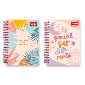Agendas 7 Materias 95 Scribe Mujer