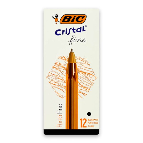 Bolígrafo Bic Cristal 0.8mm Negro