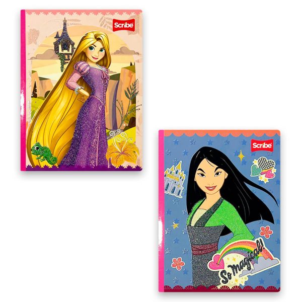 Cuaderno Disney Princesas 100 Hojas Rayado - Imagen 2