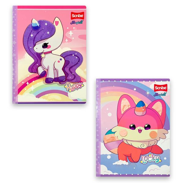 Cuaderno Scribe Magical Niña 50 Rayado - Suescun