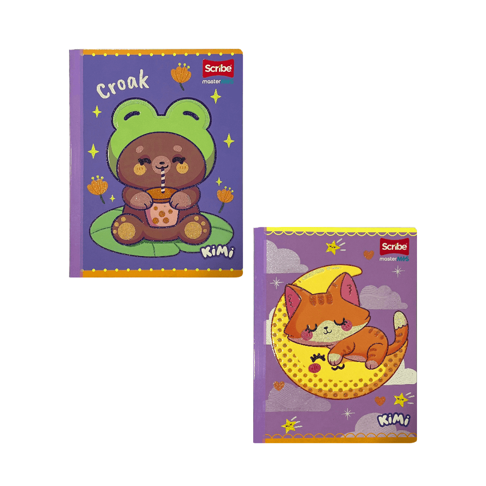 Cuaderno Scribe Kimi 50 Hojas Rayado