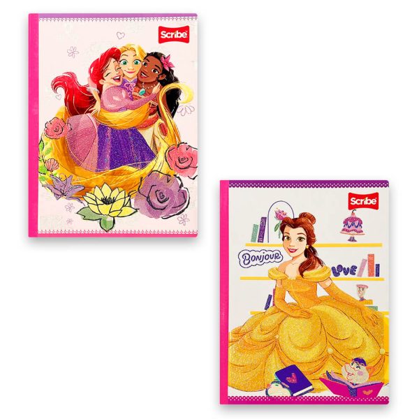 Cuaderno Disney Princesas 100 Hojas Rayado
