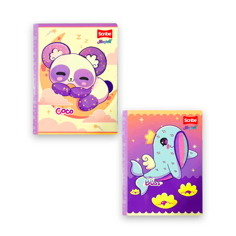 Cuaderno Scribe Magical 50 Doble Línea - Suescun