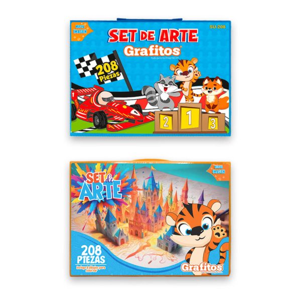 Set De Arte 208 Niño y Niña Defectuosos