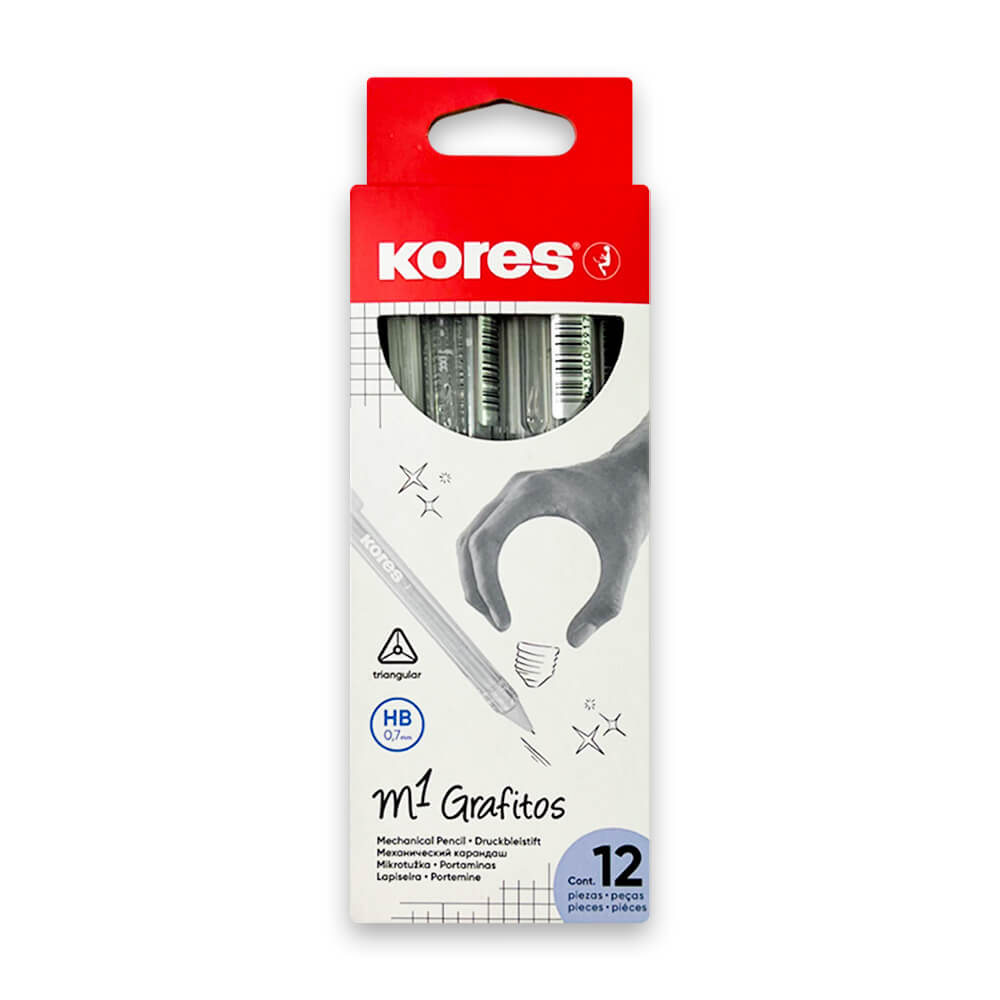 Portaminas KORES M1 Grafitos Traslúcido - Imagen 2