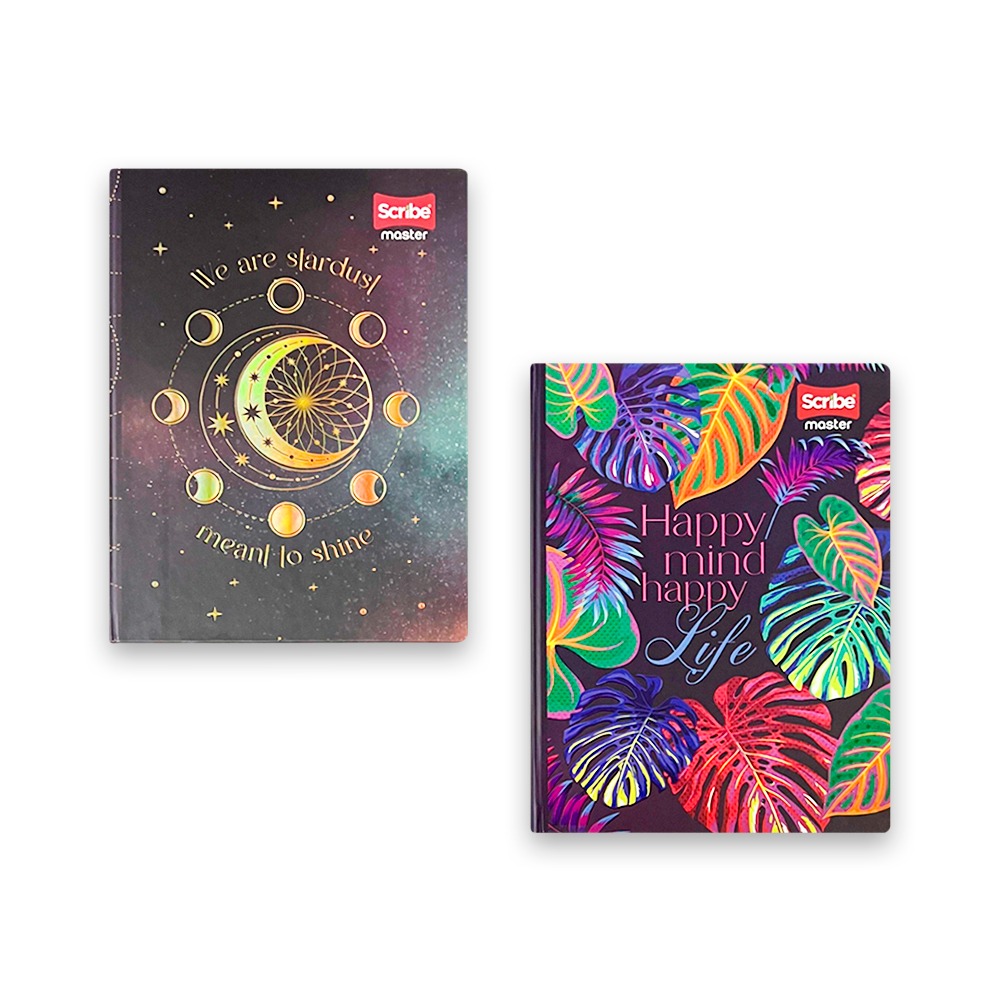 CUADERNO COSIDO PASTA DURA MASTER MASTER FEMENINO SCRIBE