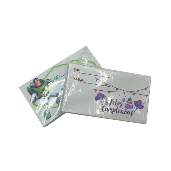 Tarjetas De Y Para Paquete x50