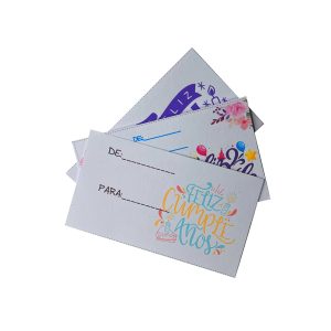 Tarjetas De Y Para Paquete x50