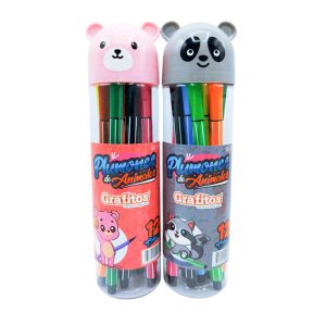 Plumones De Animales Su-374 Grafitos