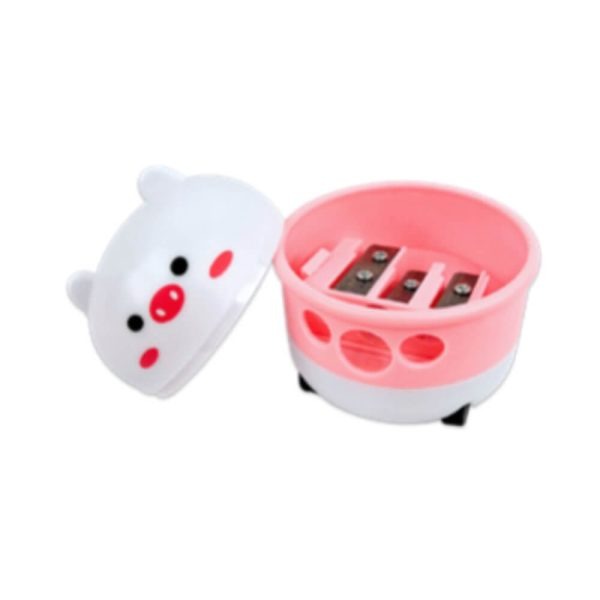 Sacapuntas Kawaii Con Ruedas Animalitos - Imagen 4