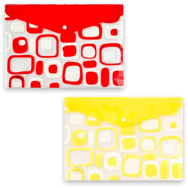 Sobre de Broche YLL019F Horizontal Oficio Estampado