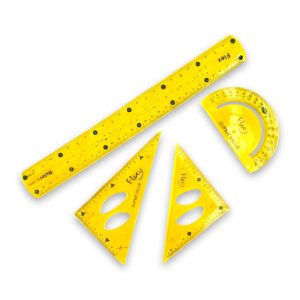 Set Geométrico Flexible Pequeño Regle Ensemble 0030