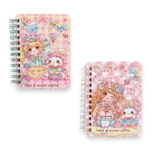 Libreta Argollada Con Cristales TZA78018