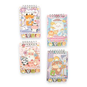 Libreta Argollada Mini Vertical 4 Pestañas Fza 701/703/704