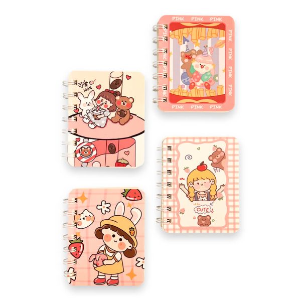 Agendas Rayadas Kawaii Motivos - Imagen 4