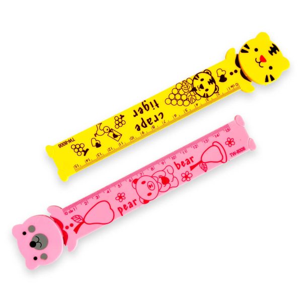 Regla Kawaii 15cm Motivos