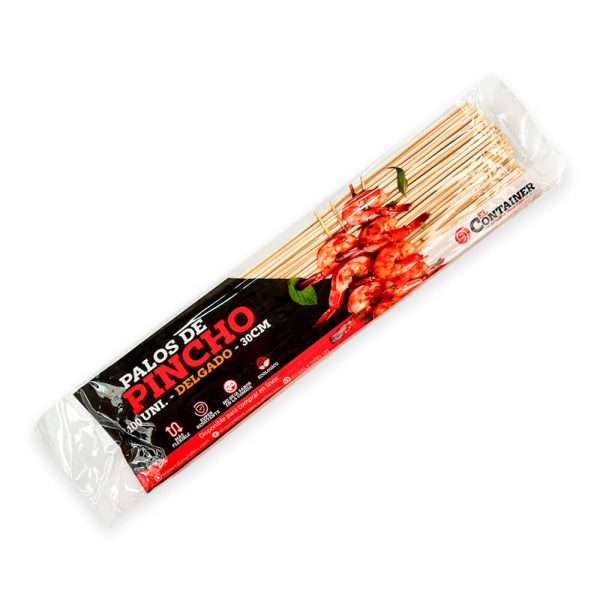Palos De Pincho Delgados 30cm