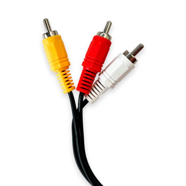 Cable AV De Audio y Video 1.8 Metros - Imagen 3