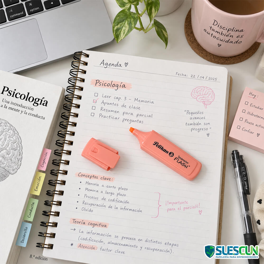 Resaltador Pastel Textmarker Durazno