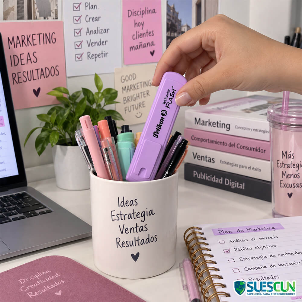 Resaltador Pastel Textmarker Lavanda