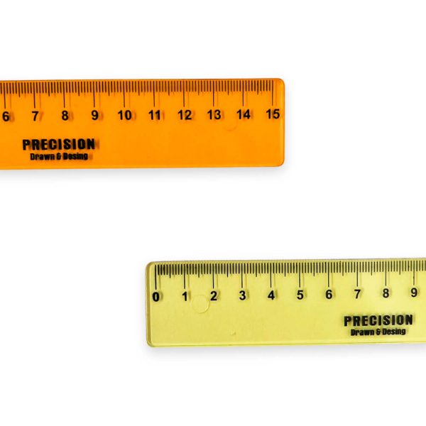 Regla Precisión 15cm Plástica - Imagen 2