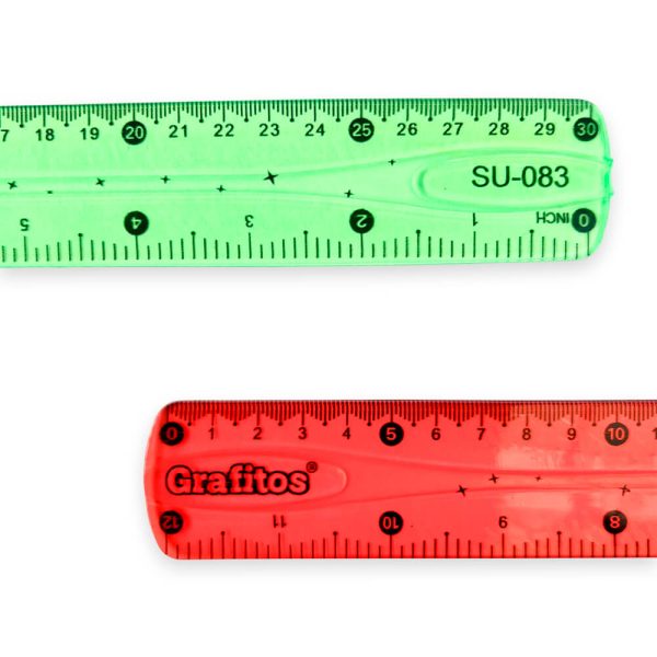 Regla Flexible 30cm Grafitos SU-083 - Imagen 2