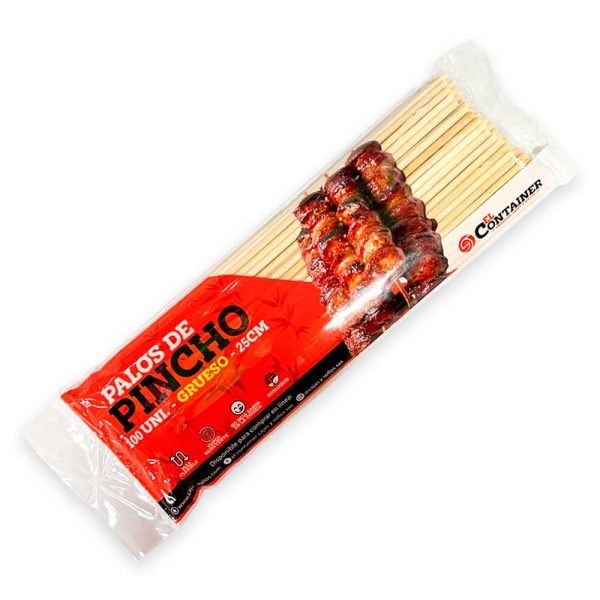 Palo De Pincho De 25cm Grueso