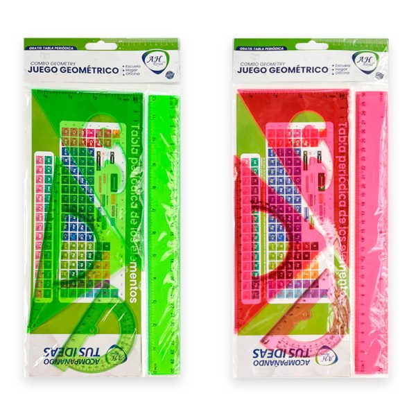 Set Geométrico Ah Royal 30cm - Imagen 2