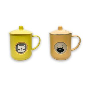 Pocillos Plásticos Kawaii Animalitos
