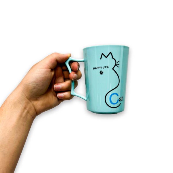 Pocillos Plásticos Kawaii Gatitos - Imagen 2