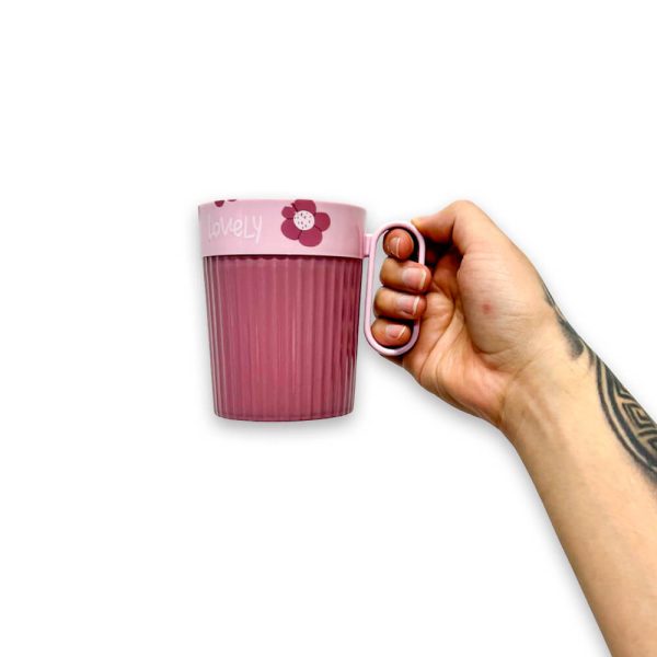 Pocillos Plásticos Kawaii Ondulados - Imagen 2