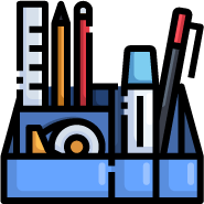 Suministros de papelería para oficina icono 4