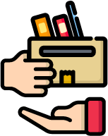 Suministros de papelería para oficina icono 9