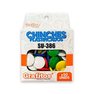 Chinches Plastificados Grafitos SU-386