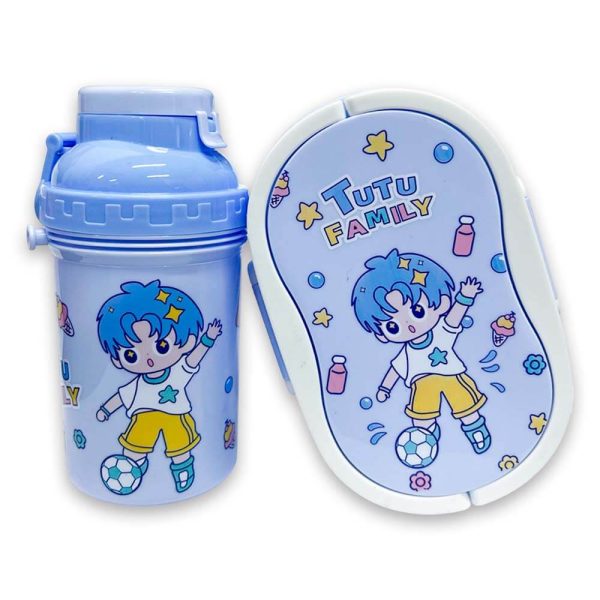 Portacomida Kawaii De Muñecas Con Termo