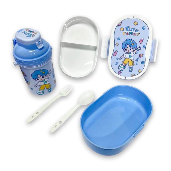 Portacomida Kawaii De Muñecas Con Termo