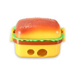 Sacapunta Kawaii Hamburguesa Doble