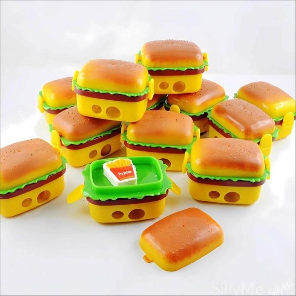 Sacapunta Kawaii Hamburguesa Doble