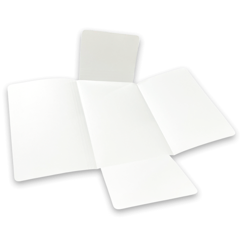 Carpeta 4 Aletas Blanca
